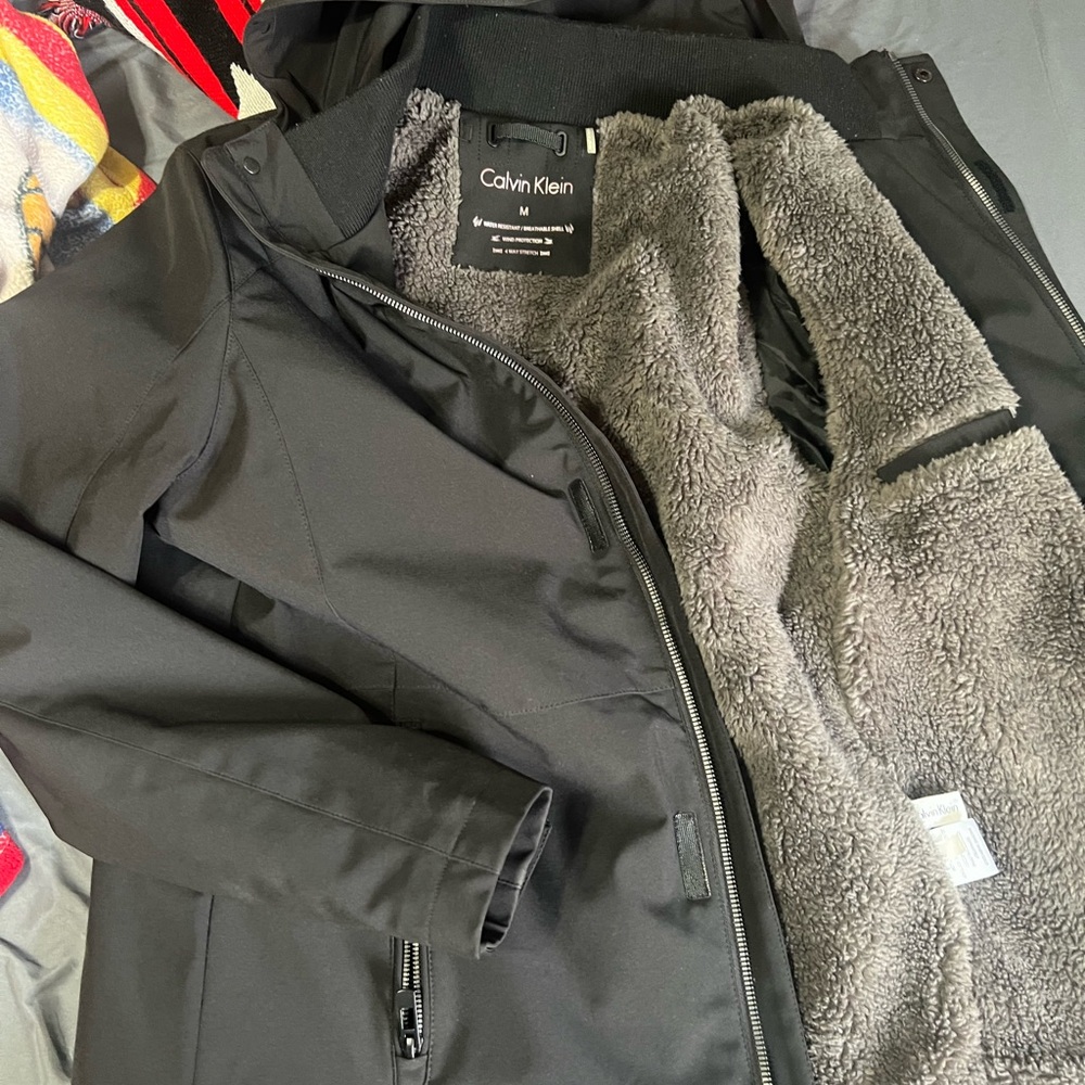 Calvin Klein Men's Black Performance Jacket